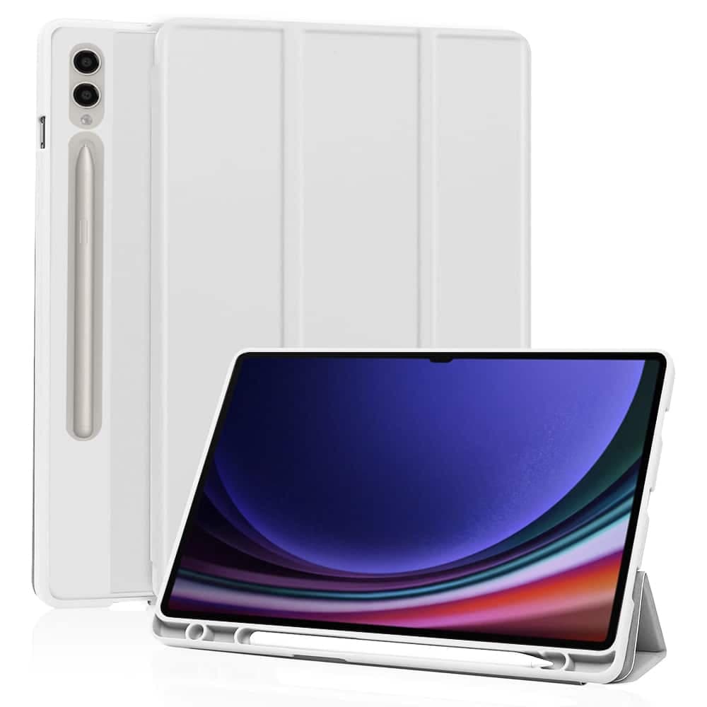 Techsuit - Flex Trifold (με Θήκη για Μολύβι) - Samsung Galaxy Tab S9 Ultra - Γκρι