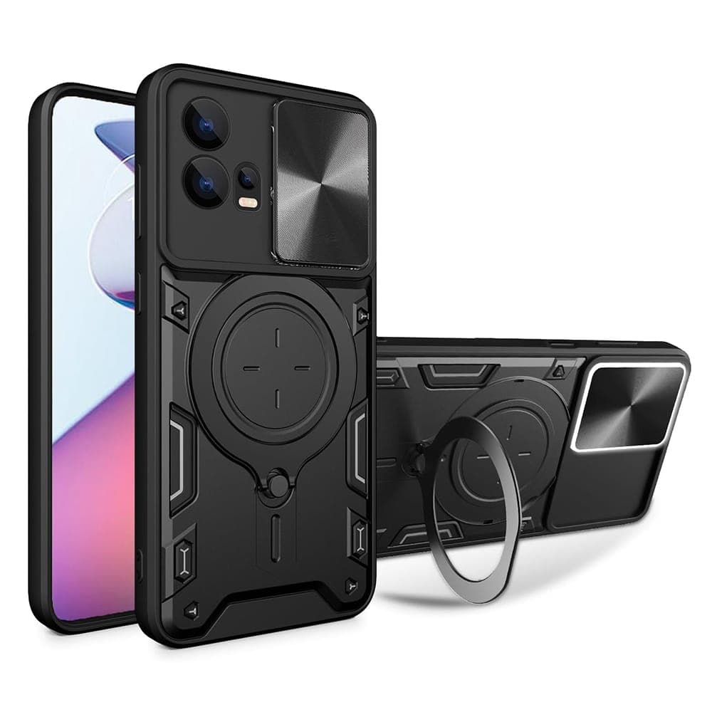 Techsuit CamGuard Pro - θήκη για Motorola Moto G72 - Μαύρο