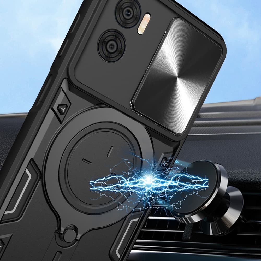 Techsuit CamGuard Pro - θήκη για Motorola Moto G72 - Μαύρο 4