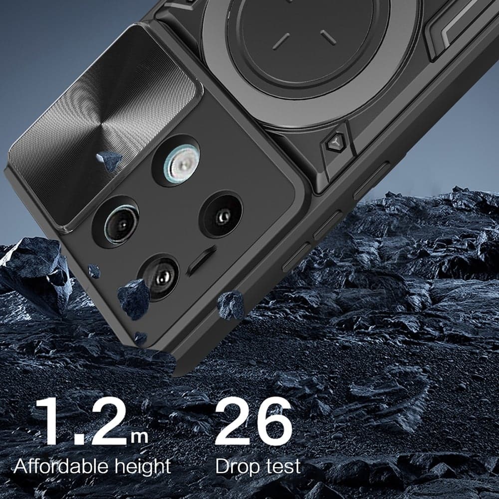 Techsuit CamGuard Pro - θήκη για Xiaomi Redmi Note 13 5G - Μαύρο 5