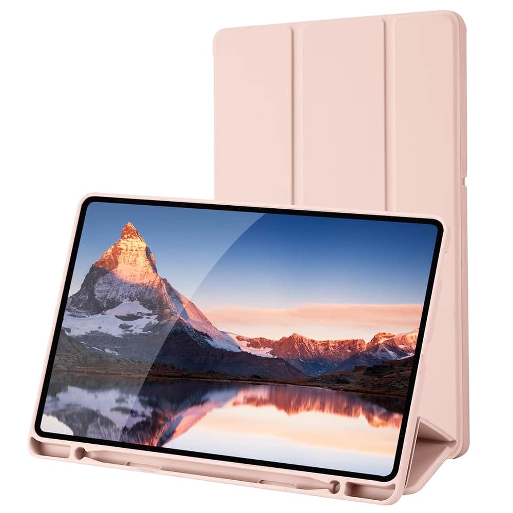 Techsuit - Flex Trifold (με θήκη για stylus) - Samsung Galaxy Tab S6 Lite (2020/2022/2024) - Ροζ