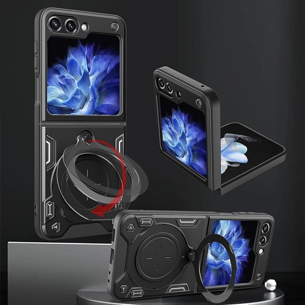 Techsuit CamGuard Pro - θήκη για Samsung Galaxy Z Flip5 - Μαύρο 4