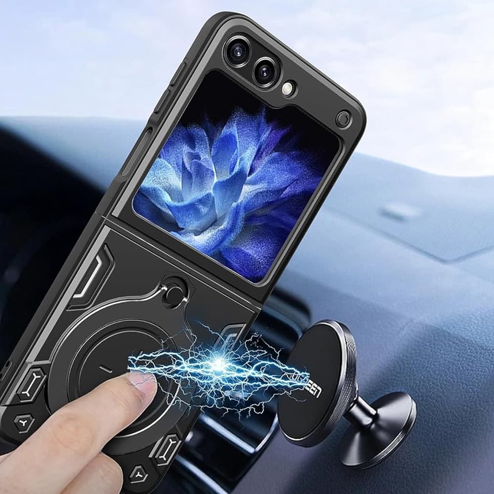 Techsuit CamGuard Pro - θήκη για Samsung Galaxy Z Flip5 - Μαύρο 5