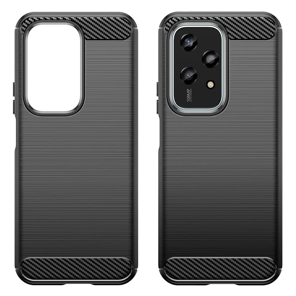 Techsuit Carbon Silicone - θήκη για Honor 200 Lite - Μπλε 2