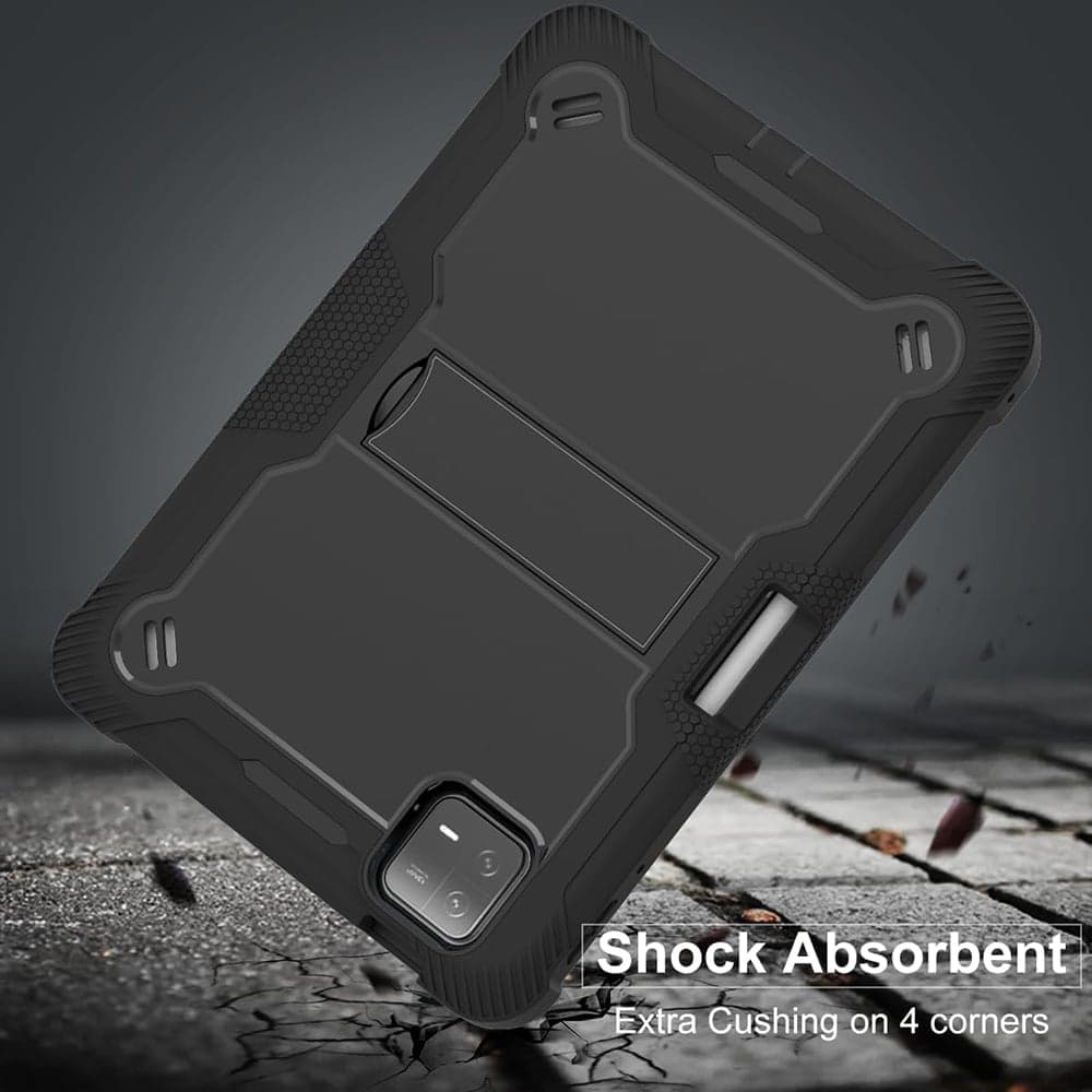 Techsuit - Rugged TabShell + Screen Protector - Xiaomi Pad 6 / Pad 6 Pro - Rose Gold 3
