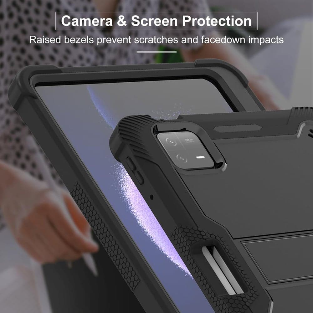 Techsuit - Rugged TabShell + Screen Protector - Xiaomi Pad 6 / Pad 6 Pro - Rose Gold 4