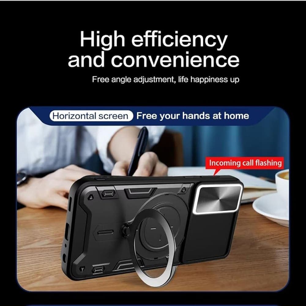 Techsuit CamGuard Pro - θήκη για Honor X7b / 5G - Μπλε 6