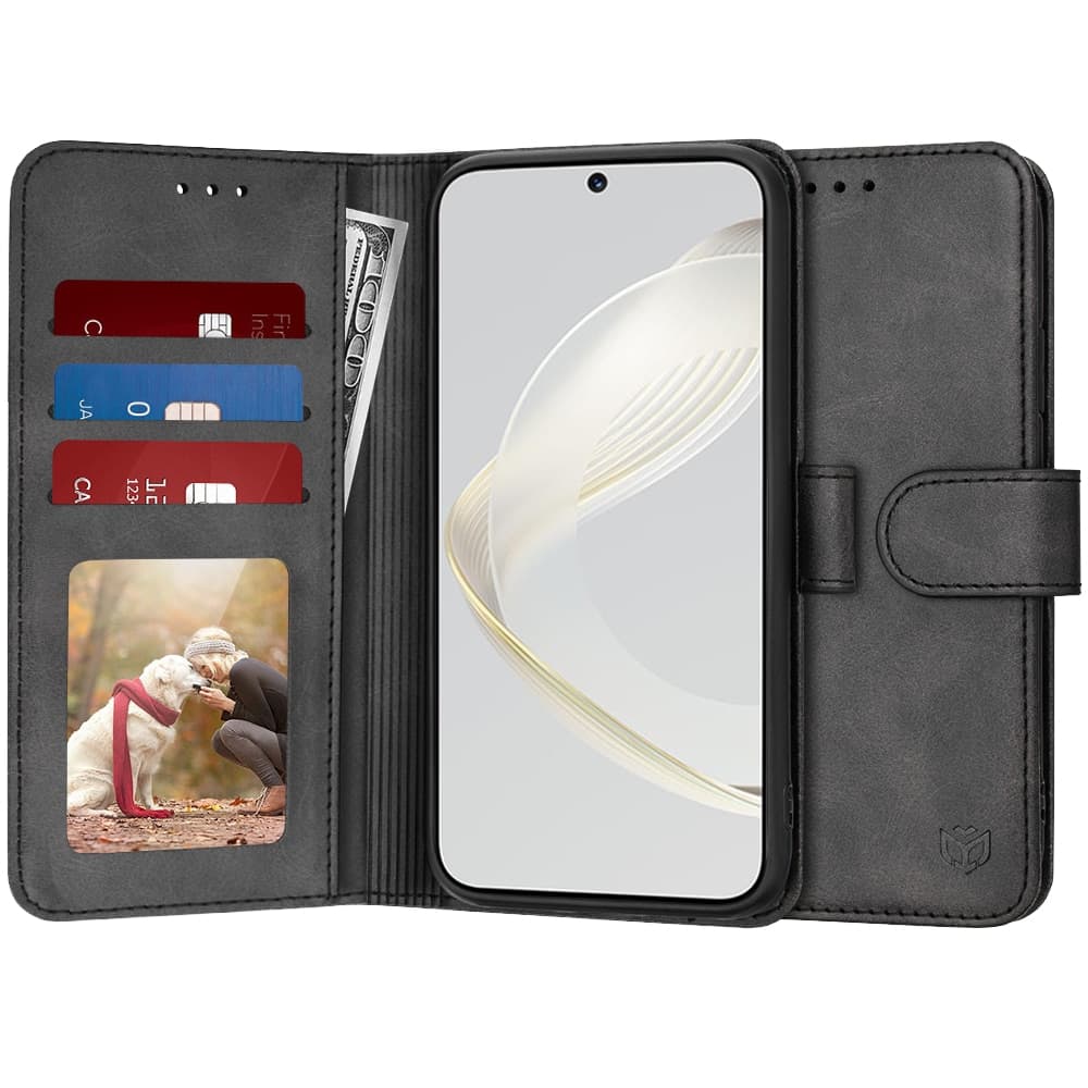 Techsuit Diary Book - θήκη για Huawei nova 11 - Μαύρο