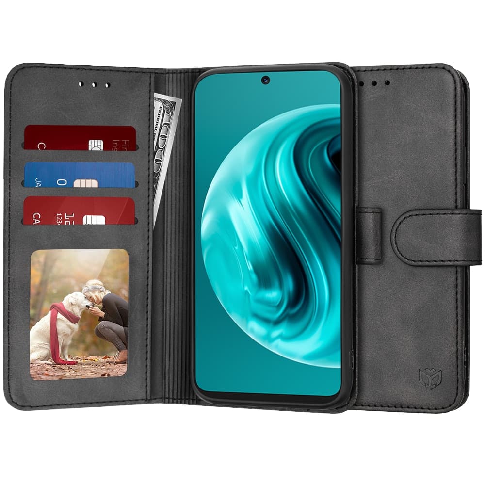 Techsuit Diary Book - θήκη για Huawei nova 12i / 13i - Μαύρο