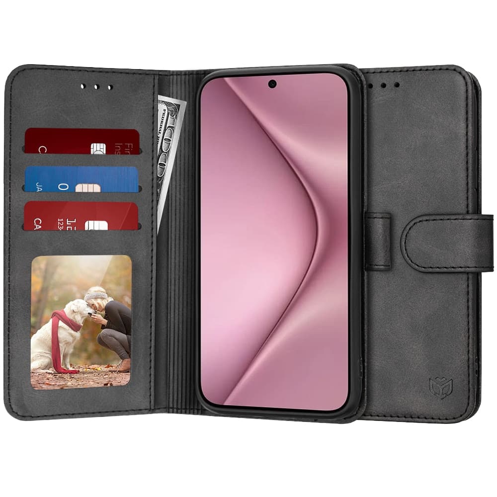 Techsuit Diary Book - θήκη για Huawei Pura 70 - Μαύρο