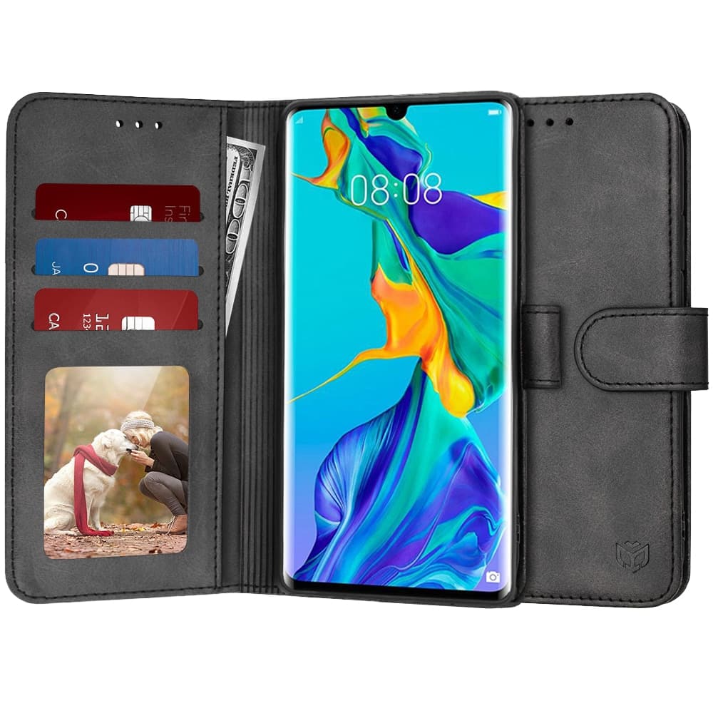Techsuit Diary Book - Huawei P30 Pro New Edition - Μαύρο