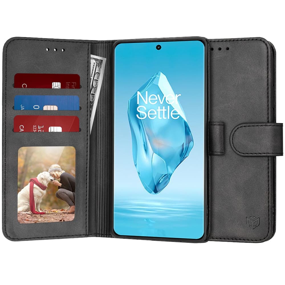 Techsuit FlipCraft - θήκη για Oneplus 12R - Μαύρο