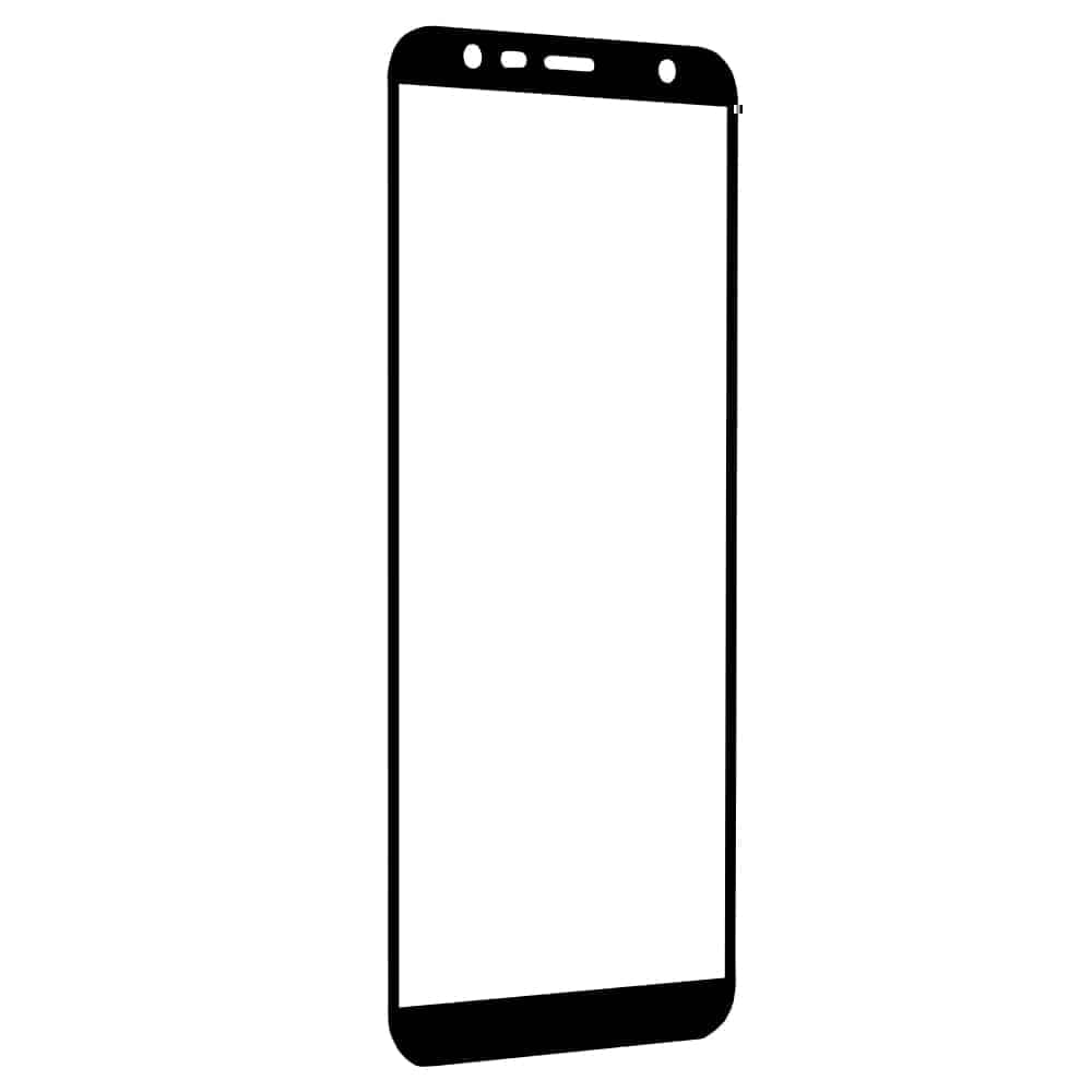 Techsuit - 111D Πλήρης Κάλυψη / Full Glue Γυαλί - Samsung Galaxy J4 Plus / J6 Plus - Μαύρο 4