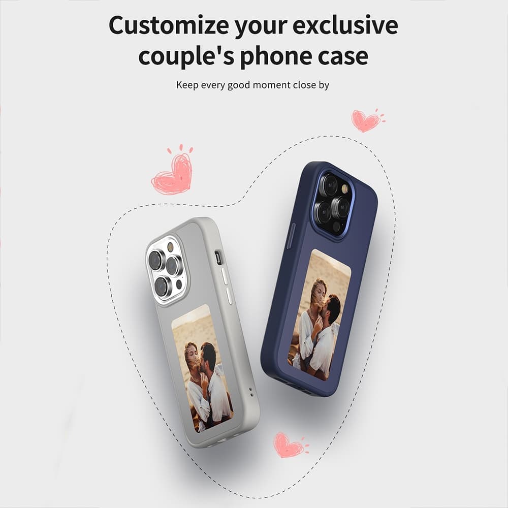Techsuit SmartScreen NFC - θήκη για Apple iPhone 15 - Μαύρο 3
