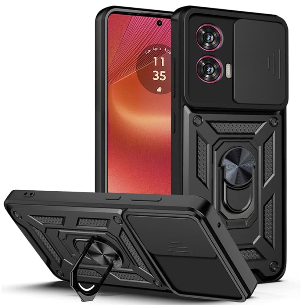 Techsuit CamShield Series - θήκη για Motorola Edge 50 Fusion - Μαύρο