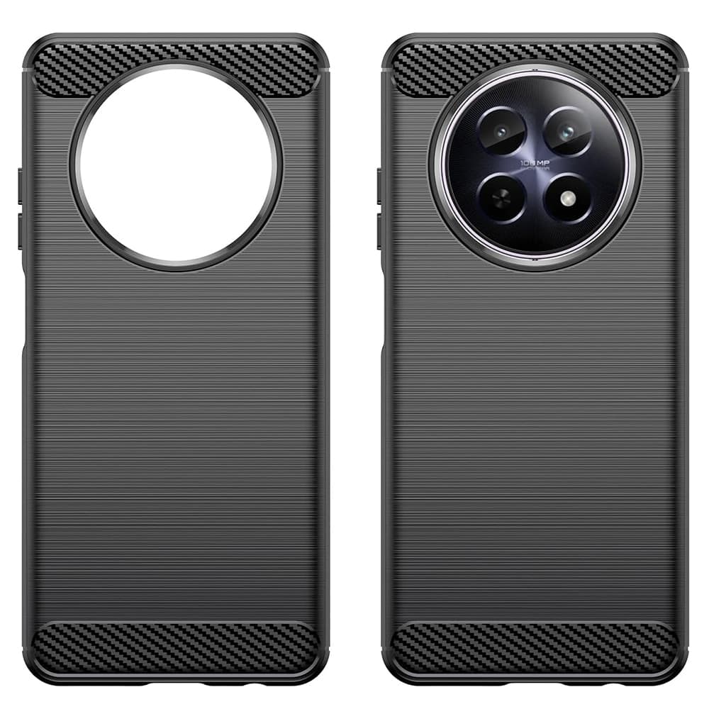 Techsuit Carbon Silicone - θήκη για Realme 12 - Μπλε 2