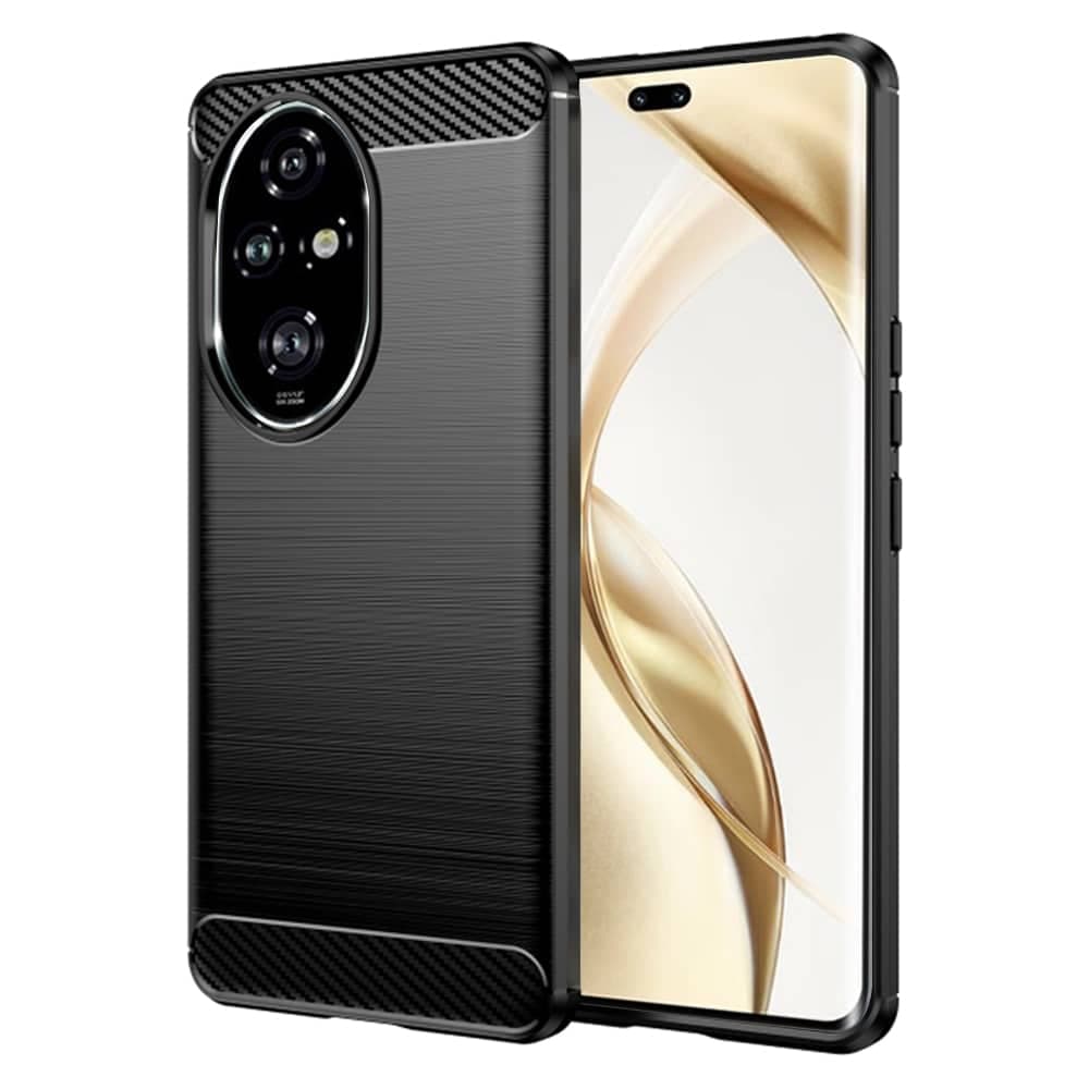 Techsuit Carbon Silicone - θήκη για Honor 200 Pro - Μαύρο