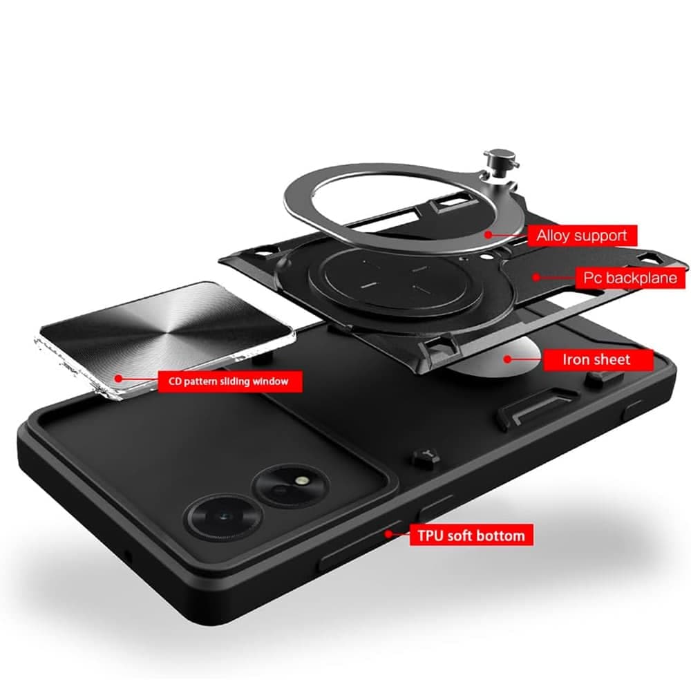 Techsuit CamGuard Pro - θήκη για Oppo A60 - Μπλε 3