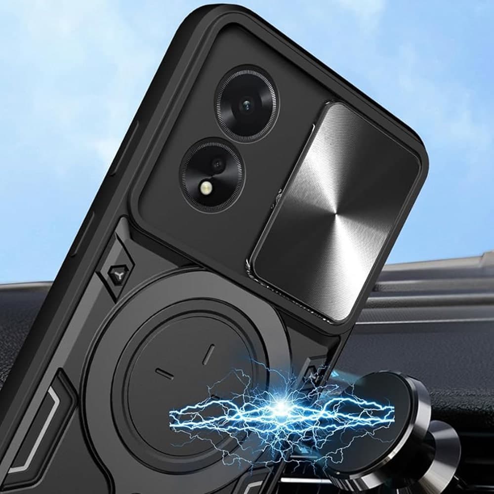 Techsuit CamGuard Pro - θήκη για Oppo A60 - Κόκκινο 5