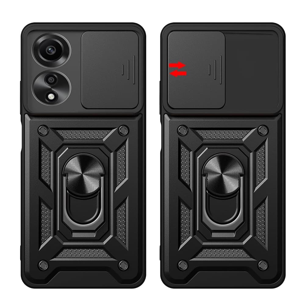 Techsuit CamShield Series - θήκη για Oppo A60 - Μαύρο 2