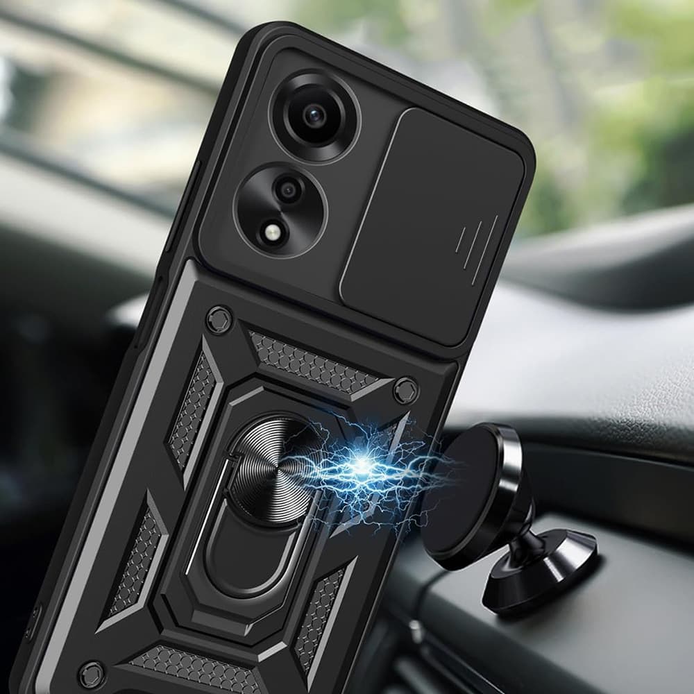 Techsuit CamShield Series - θήκη για Oppo A60 - Μαύρο 6
