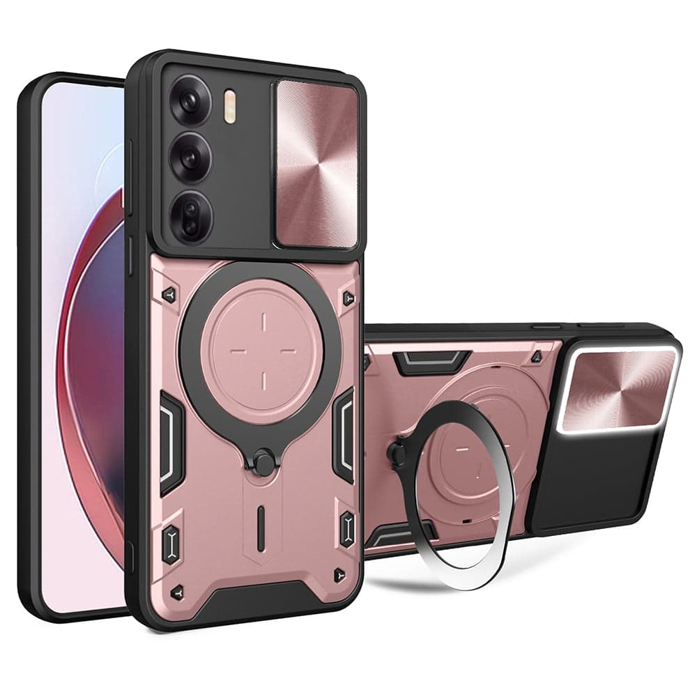 Techsuit CamGuard Pro - θήκη για Oppo Reno12 - Ροζ