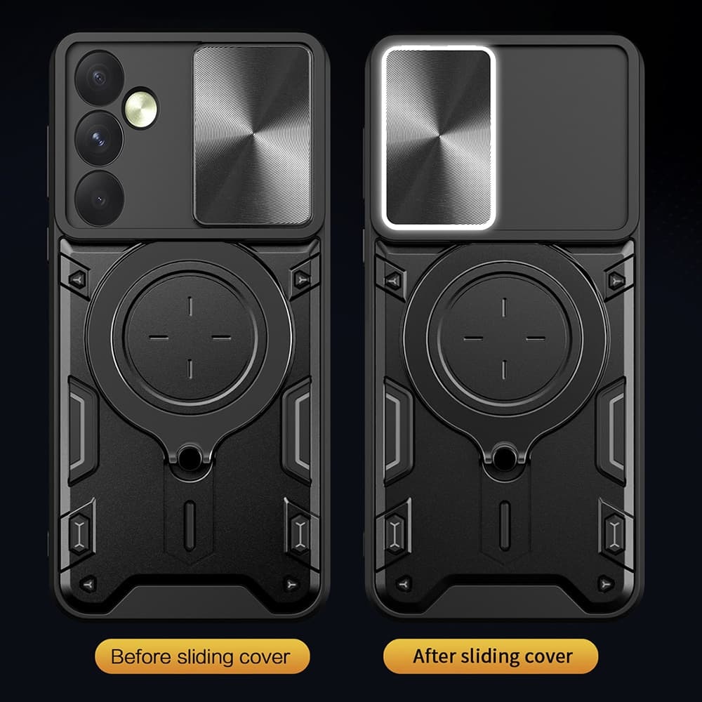 Techsuit CamGuard Pro - θήκη για Oppo Reno12 - Ροζ 5