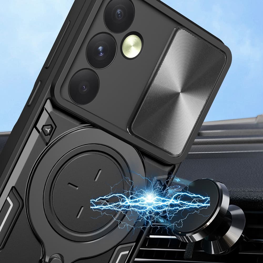 Techsuit CamGuard Pro - θήκη για Oppo Reno12 - Ροζ 6