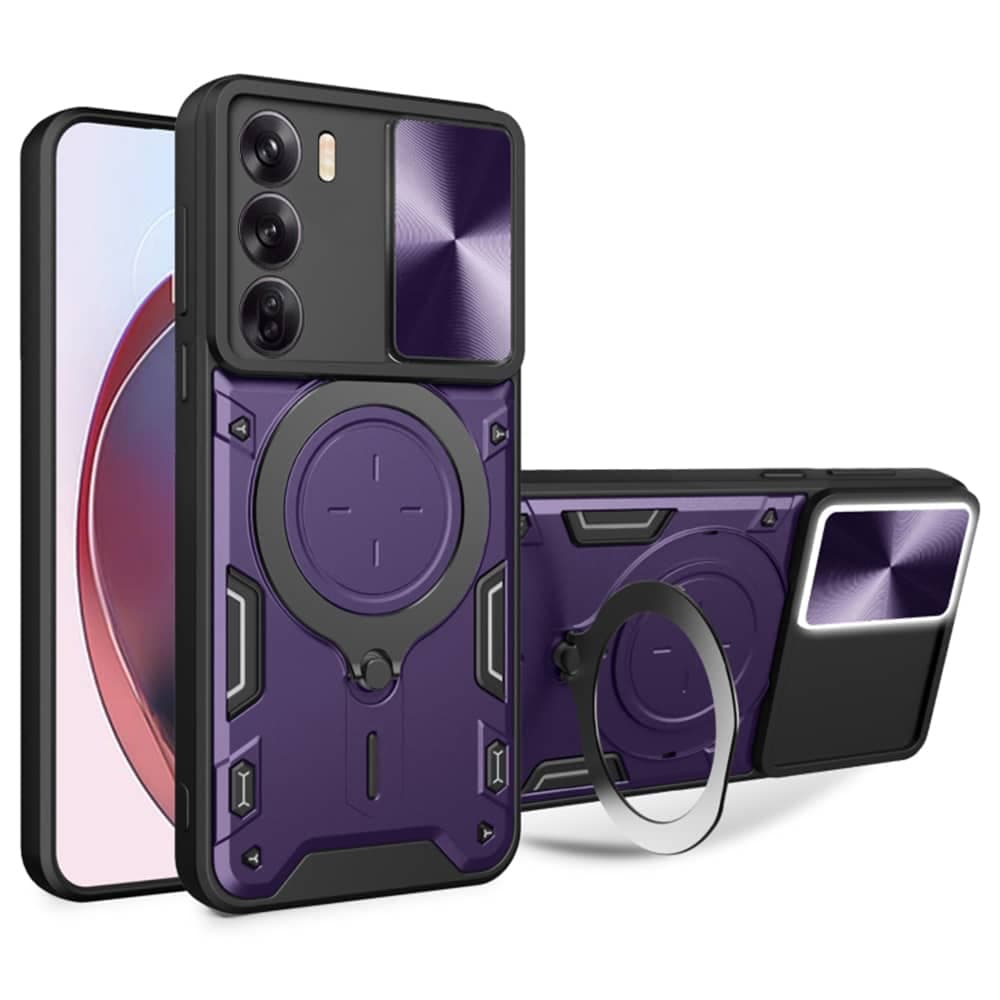 Techsuit CamGuard Pro - θήκη για Oppo Reno12 - Πολύχρωμο