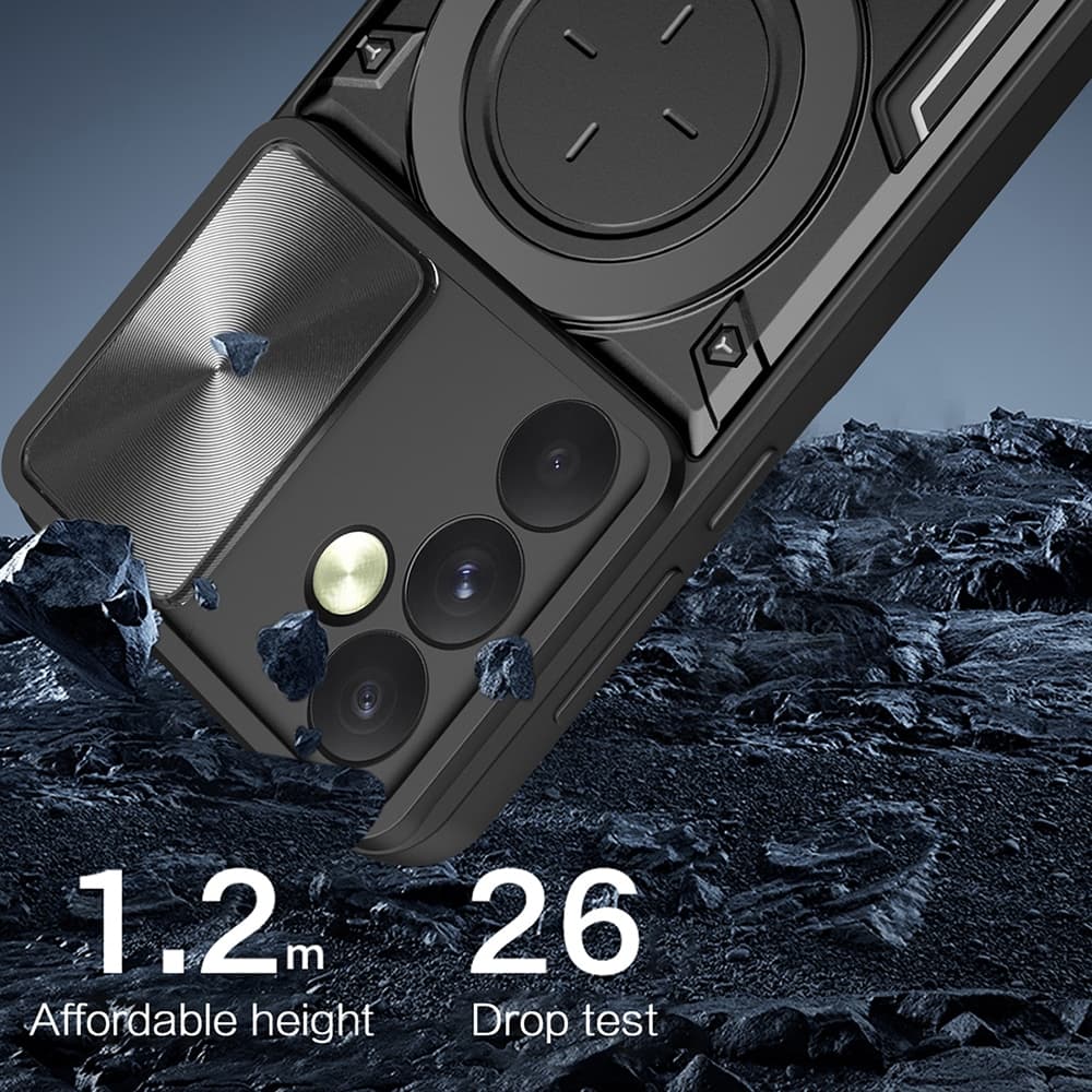 Techsuit CamGuard Pro - θήκη για Oppo Reno12 - Πολύχρωμο 5