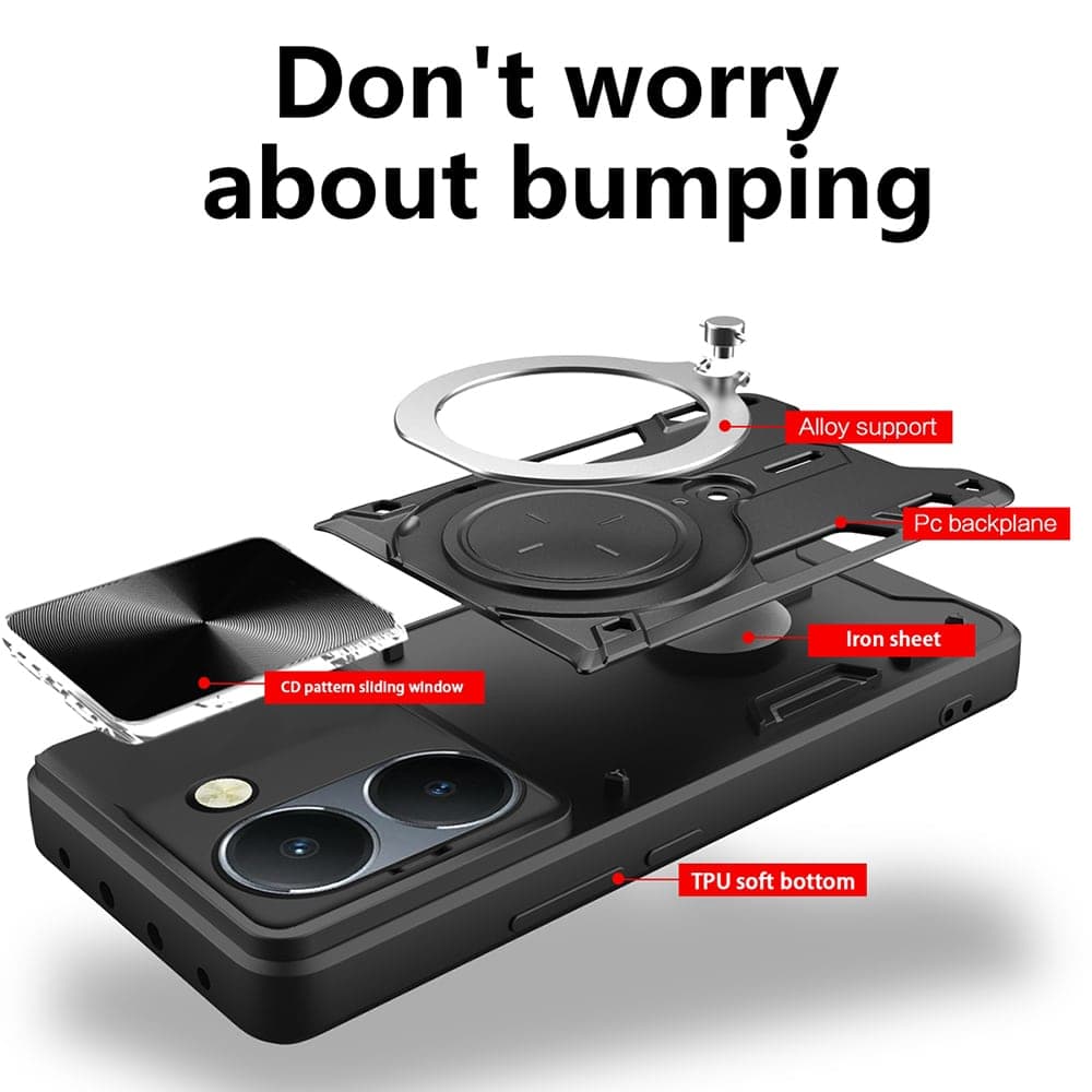 Techsuit CamGuard Pro - θήκη για Honor 200 Pro - Μαύρο 2