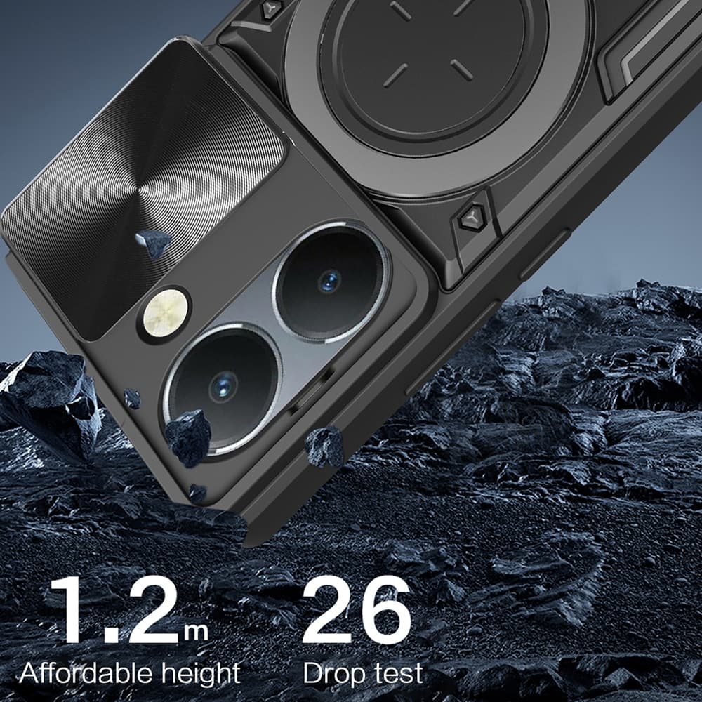 Techsuit CamGuard Pro - θήκη για Honor 200 Pro - Μαύρο 5