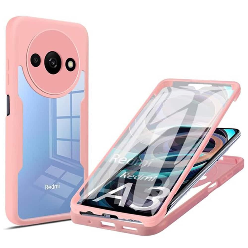 Techsuit ColorVerse 360 Series - θήκη για Xiaomi Redmi A3 / A3x - Ροζ