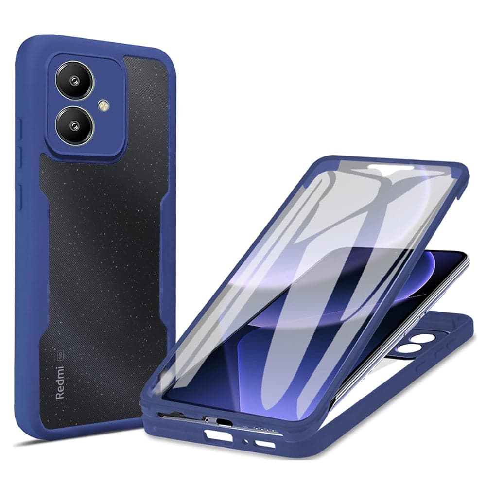 Techsuit ColorVerse 360 Series - θήκη για Xiaomi Redmi 13C 5G - Διάφανο