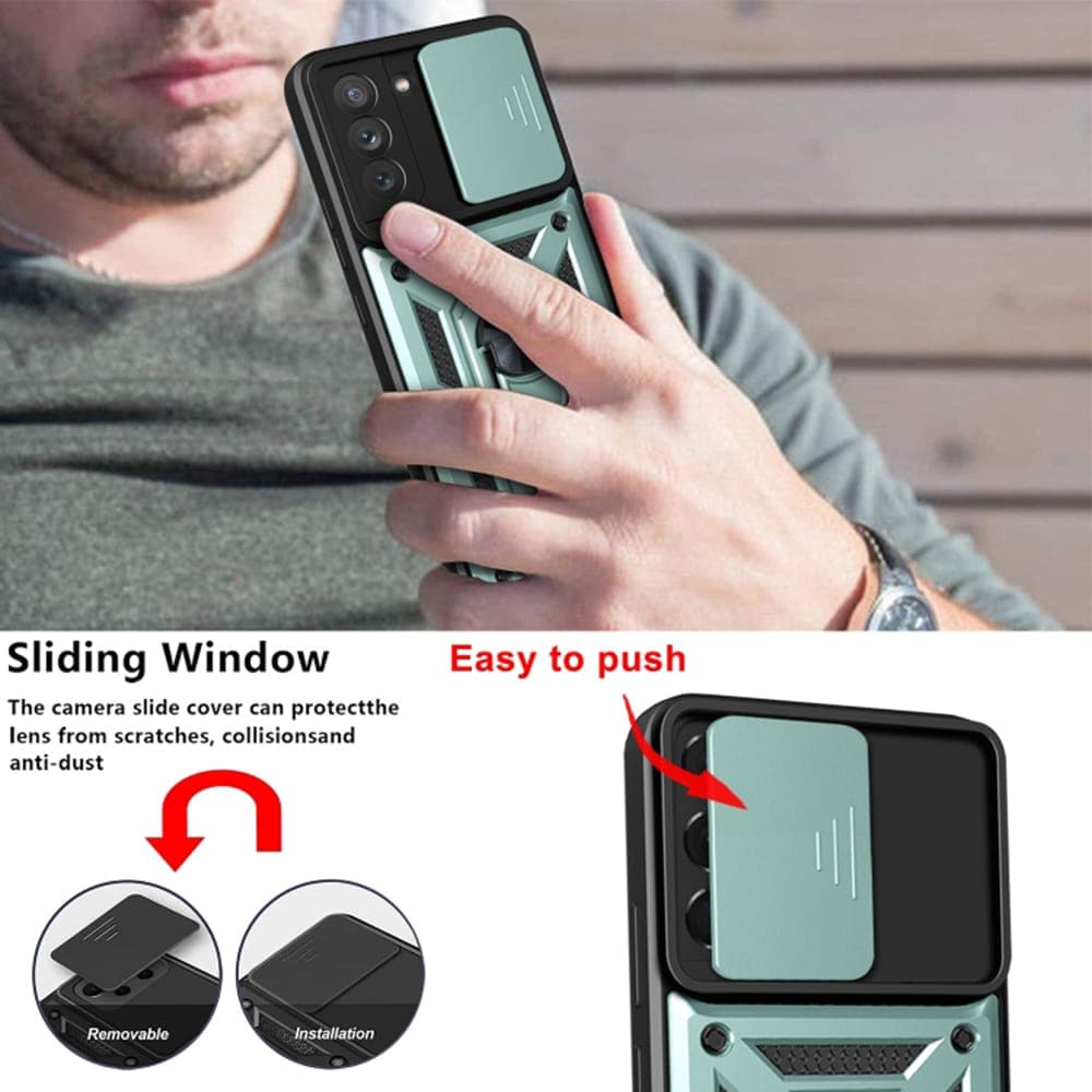 Techsuit CamShield Series - θήκη για Oppo Reno12 Pro - Μαύρο 6