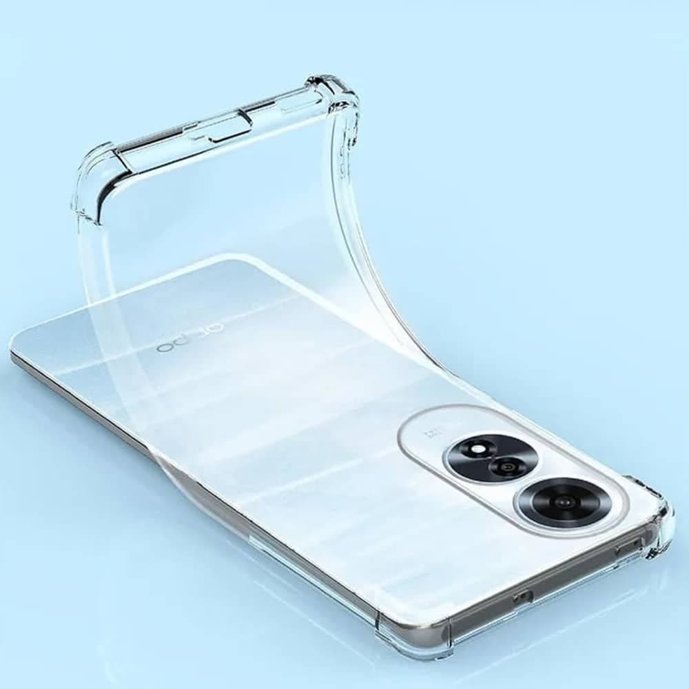 Techsuit Shockproof Clear Silicone - θήκη για Oppo A60 - Διάφανο 6