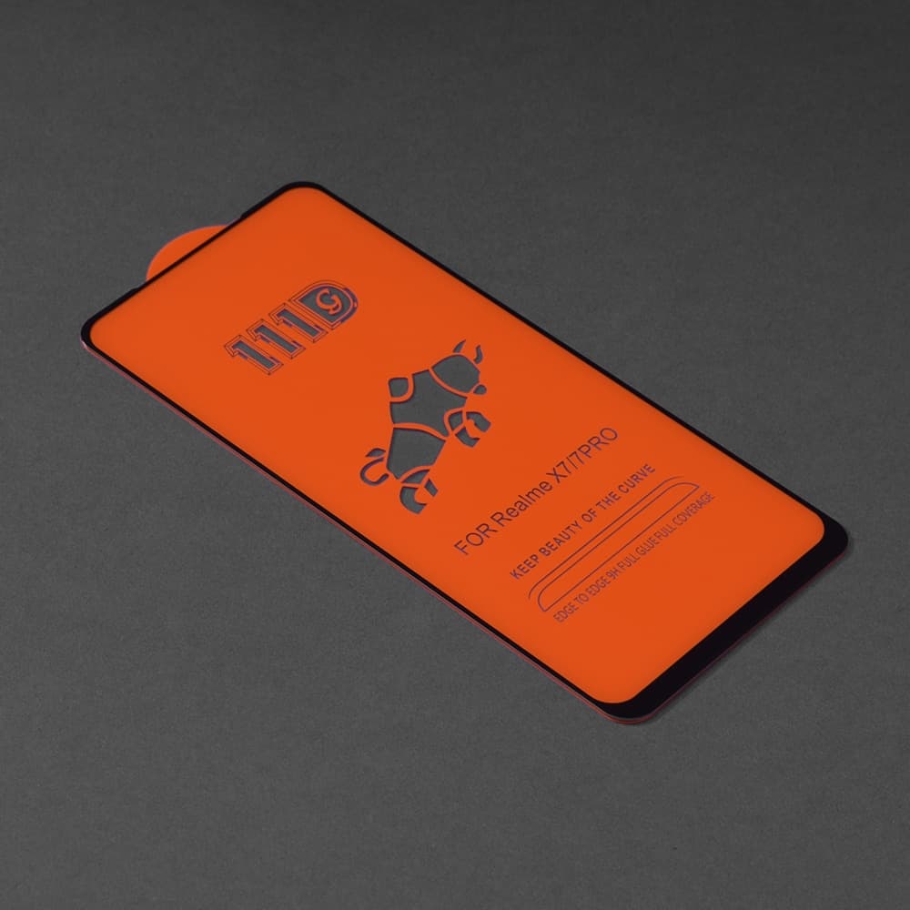 Techsuit - 111D Πλήρης Κάλυψη / Full Glue Γυαλί - Oppo Reno4 Lite - Μαύρο 2