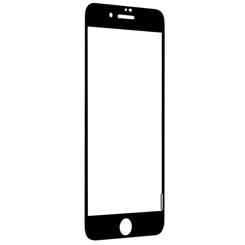 Techsuit - 111D Πλήρης Κάλυψη / Full Glue Γυαλί - iPhone 7 Plus / 8 Plus - Μαύρο 4