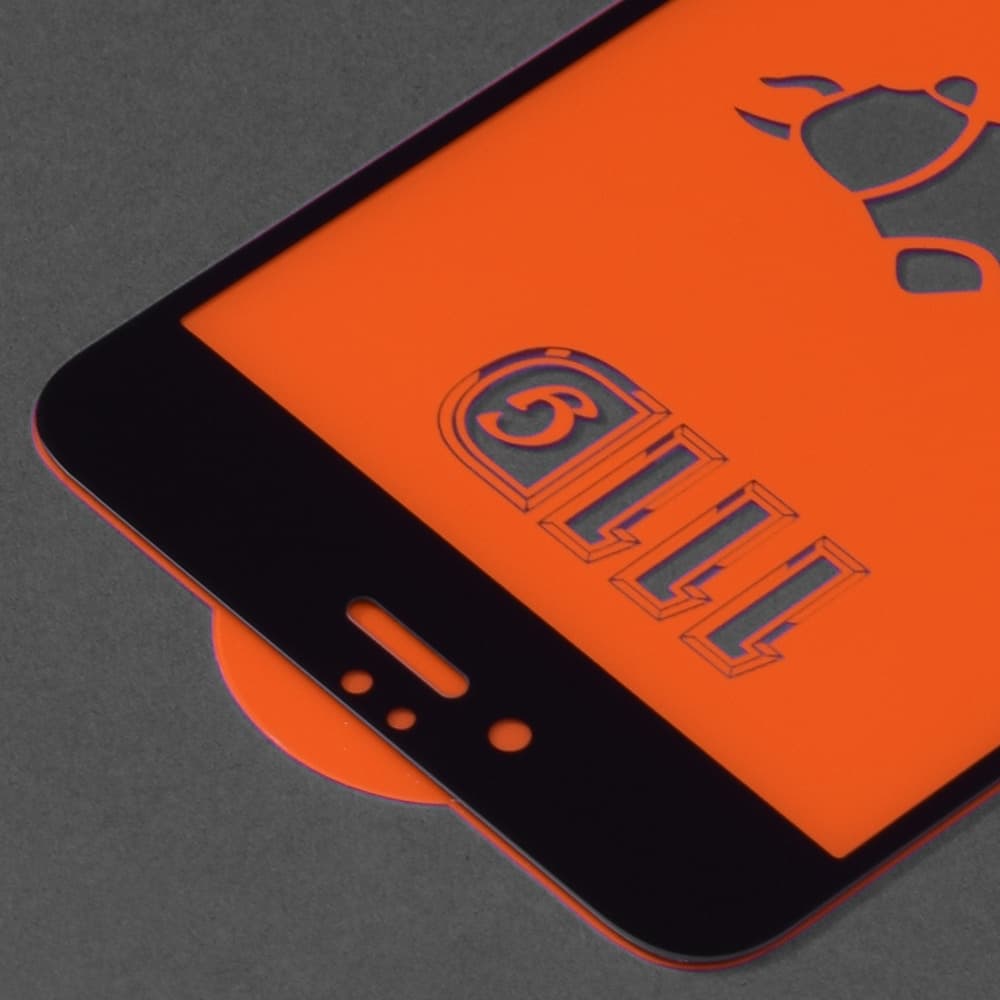 Techsuit - 111D Πλήρης Κάλυψη / Full Glue Γυαλί - iPhone 6 Plus / 6s Plus - Μαύρο 3