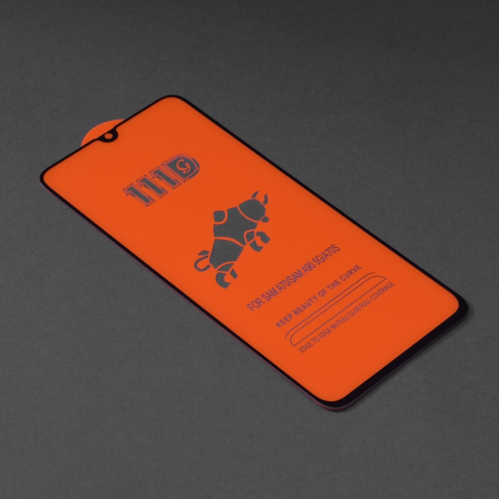 Techsuit - 111D Πλήρης Κάλυψη / Full Glue Γυαλί - Samsung Galaxy A70 / A70s / A90 5G - Μαύρο 2