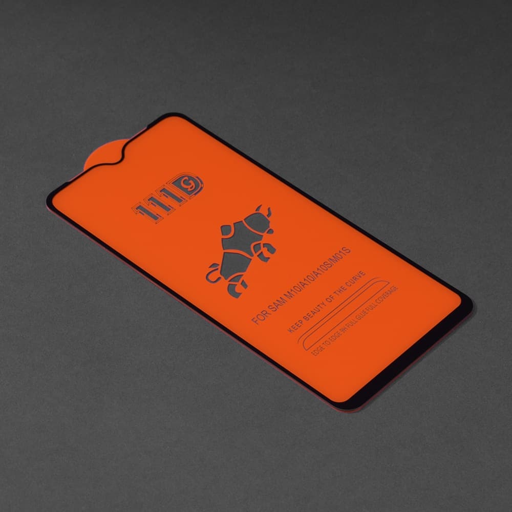 Techsuit - 111D Πλήρης Κάλυψη / Full Glue Γυαλί - Samsung Galaxy A10 / A10s / M01s / M10 - Μαύρο 2