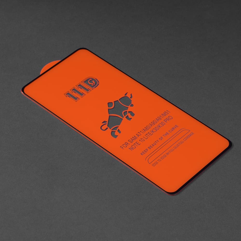 Techsuit - 111D Πλήρης Κάλυψη / Full Glue Γυαλί - Samsung Galaxy A72 4G / A72 5G - Μαύρο 2