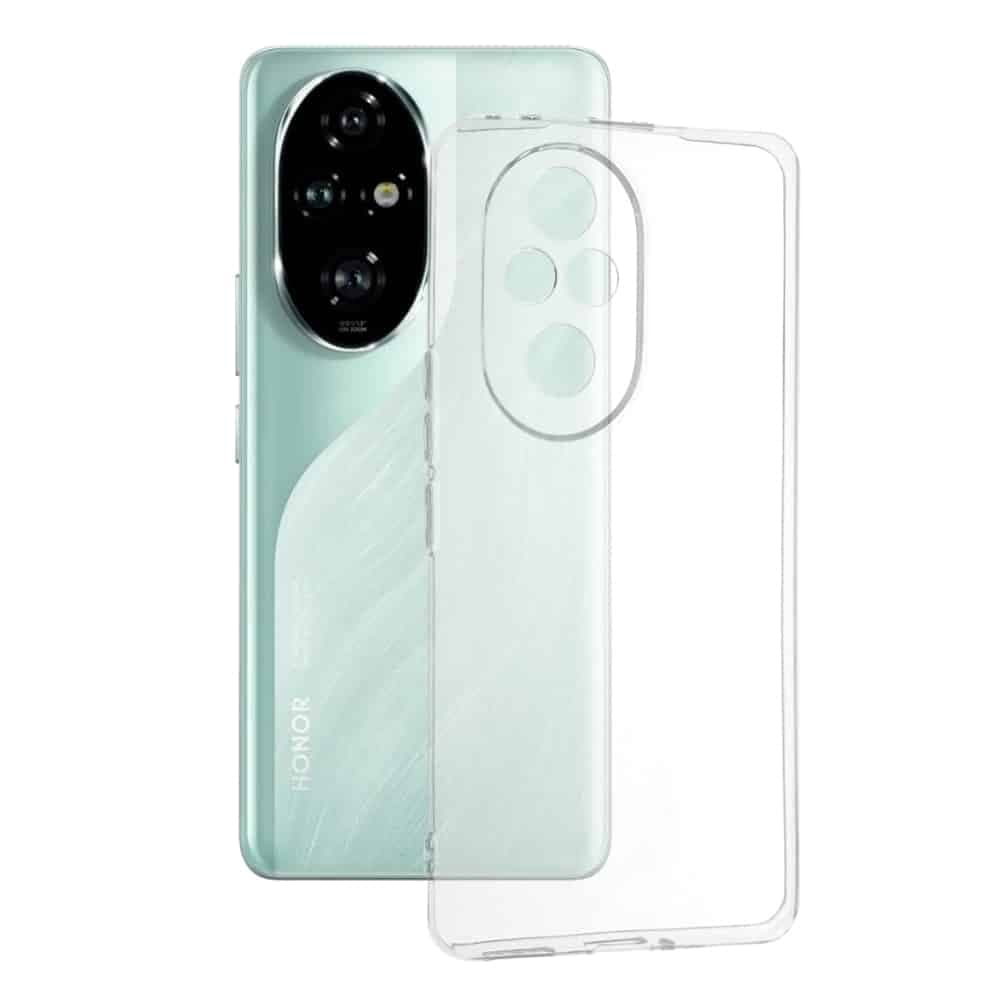 Techsuit Clear Silicone - θήκη για Honor 200 Pro - Διάφανο