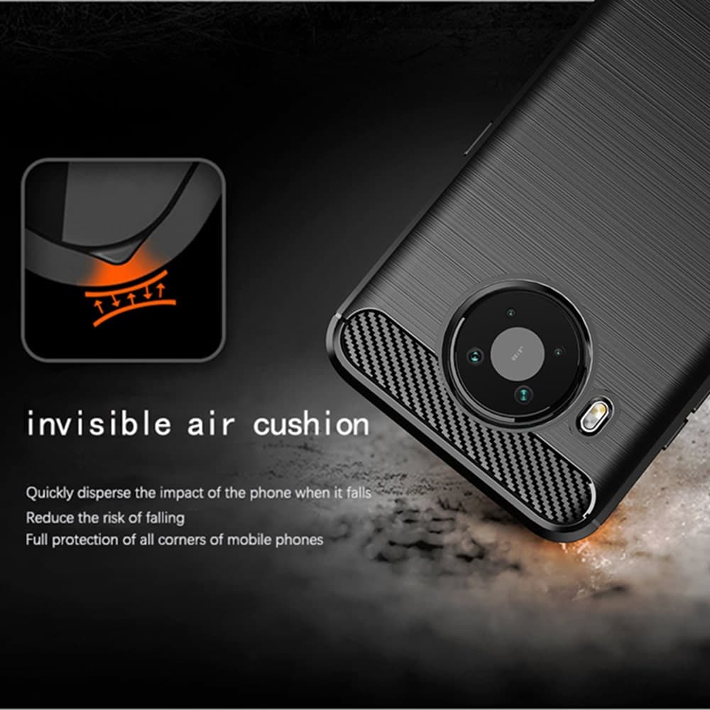 Techsuit Carbon Silicone - θήκη για Nokia X10 - Μαύρο 5