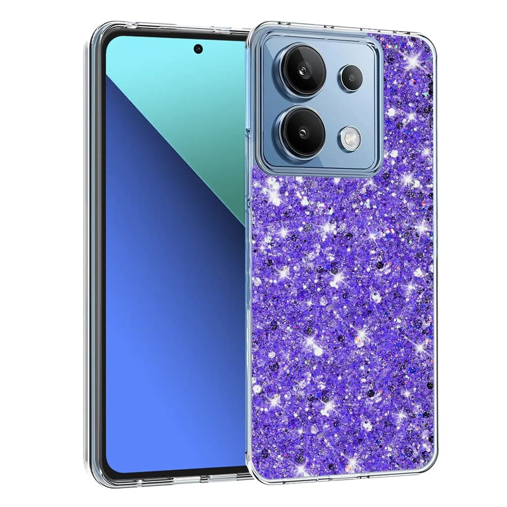 Techsuit Sparkly Glitter - θήκη για Xiaomi Redmi Note 13 4G - Πολύχρωμο