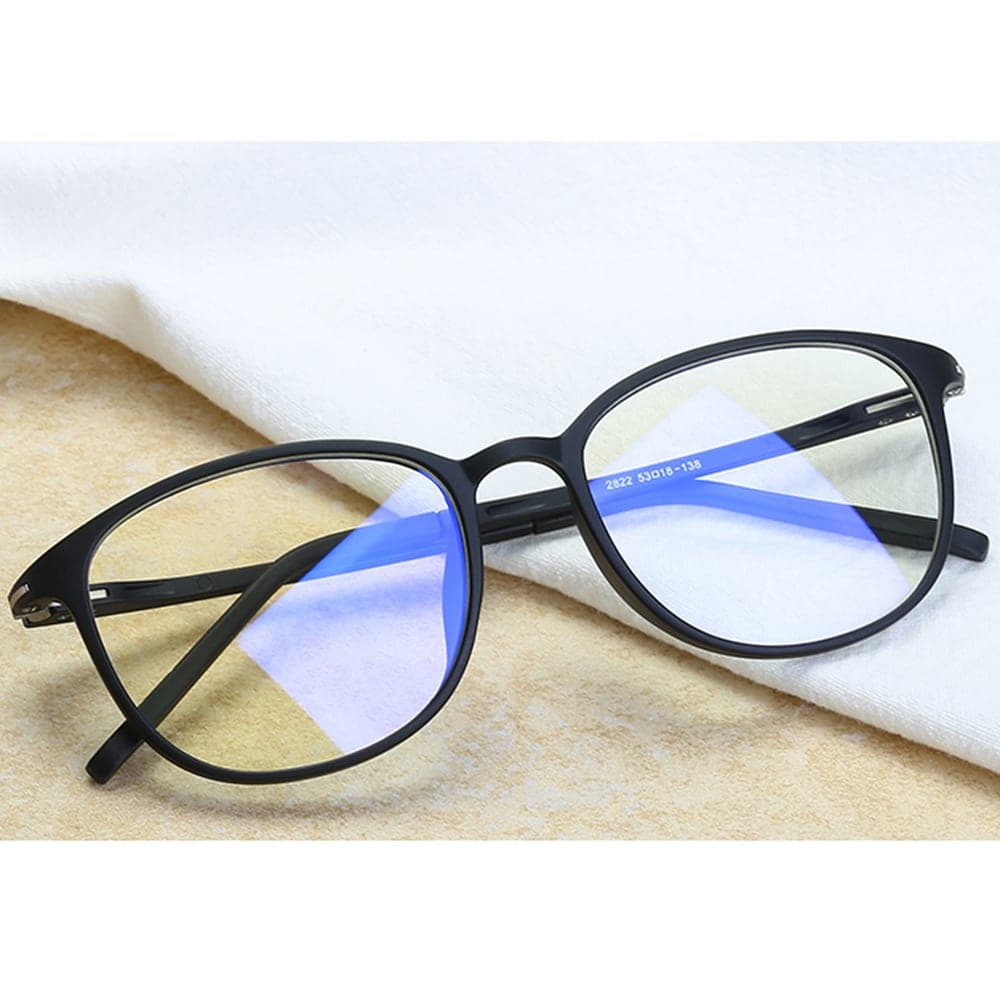 Techsuit - Γυαλιά Anti-Blue Light Reflex PC (F2822) - Στρογγυλά - Μαύρο Άμμος One Size 5