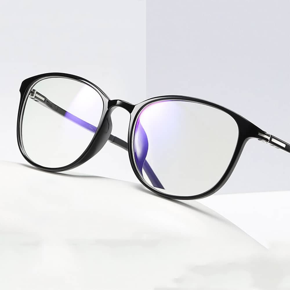 Techsuit - Γυαλιά Anti-Blue Light Reflex PC (F2822) - Στρογγυλά - Μαύρο Άμμος One Size 6