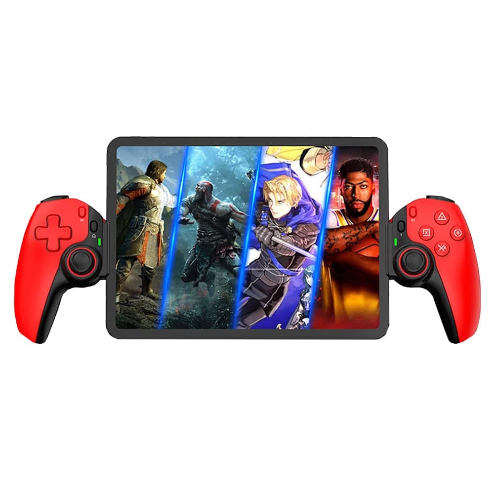Techsuit - Ασύρματο Τηλεχειριστήριο (BSP-D9) - για NS Switch/PS3/PS4, Bluetooth V5.2, 400mAh - Κόκκινο