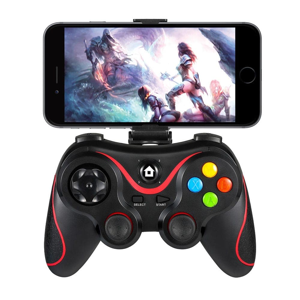Techsuit - Ασύρματο Τηλεχειριστήριο (V8) - Bluetooth V4.0, 2.4G, 400mAh - Μπλε 2