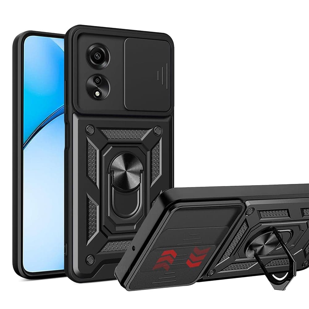 Techsuit CamShield Series - θήκη για Oppo A60 - Μαύρο